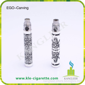 EGO-K/Q Battery with Laser Carving, Laser Carved Battery for Electronic Cigarette, 12 Constellations Electronic Cigarette Battery